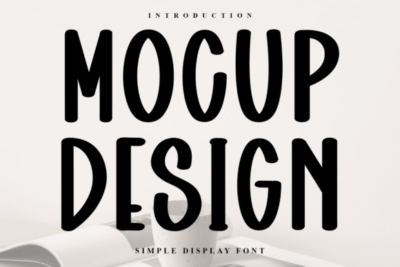 Mocup Design Font - Featured Image
