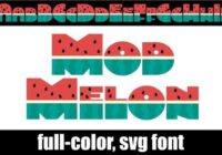 Mod Melon Font - Featured Image