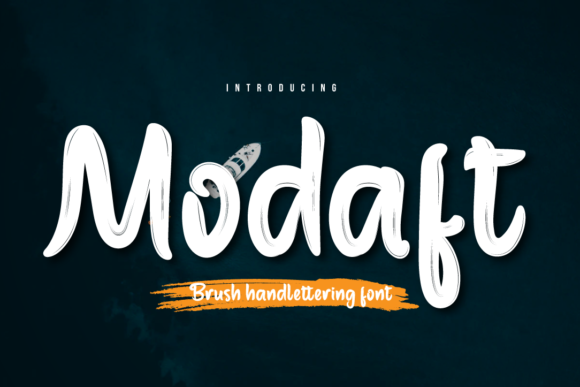 Modaft Font - Featured Image