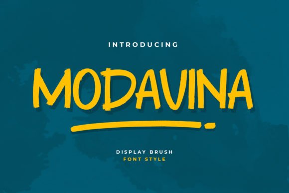 Modavina Font - Featured Image