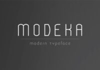 Modeka Font - Featured Image