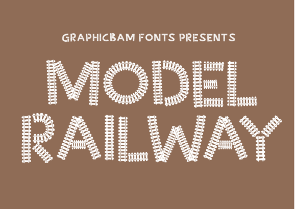 Model Railway Font - Featured Image