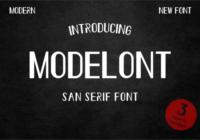 Modelont Font - Featured Image