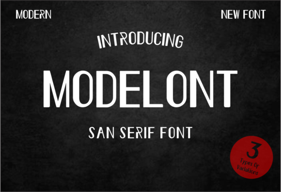 Modelont Font - Featured Image