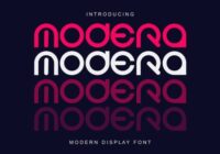 Modera Font - Featured Image
