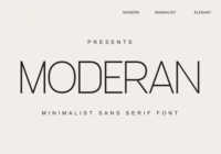 Moderan Font - Featured Image