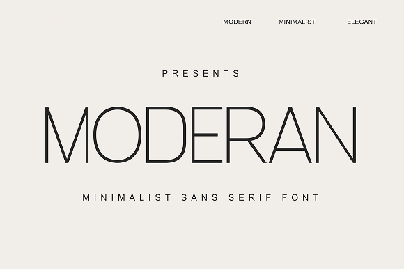 Moderan Font - Featured Image
