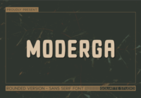 Moderga Font - Featured Image