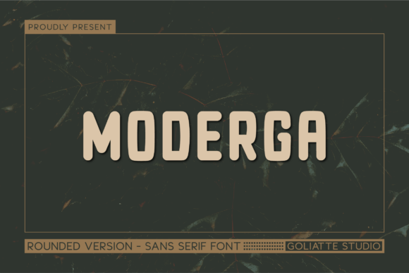 Moderga Font - Featured Image