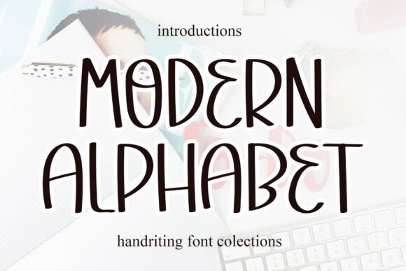 Modern Alphabet Font - Featured Image