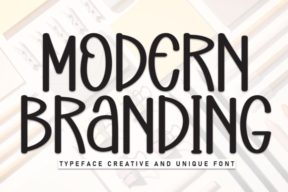 Modern Branding Font - Featured Image