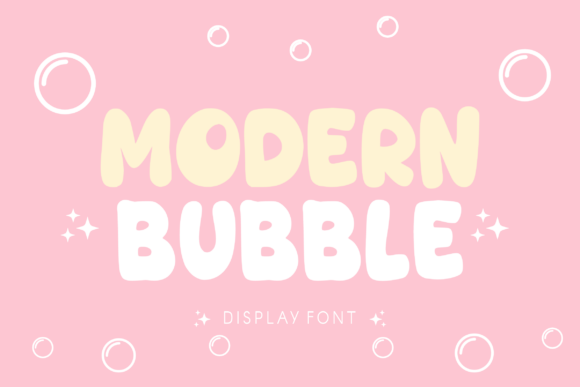 Modern Bubble Font - Featured Image