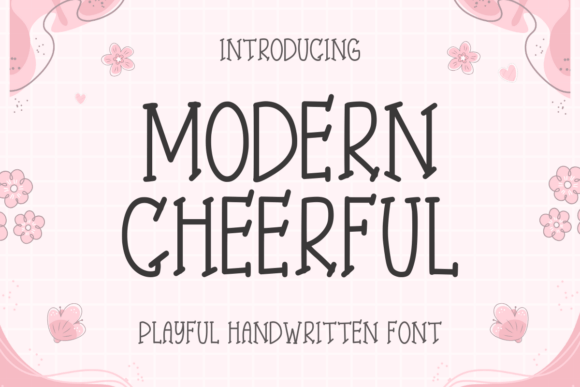 Modern Cheerful Font - Featured Image