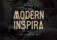 Modern Inspira Font - Featured Image