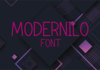 Modernilo Font - Featured Image