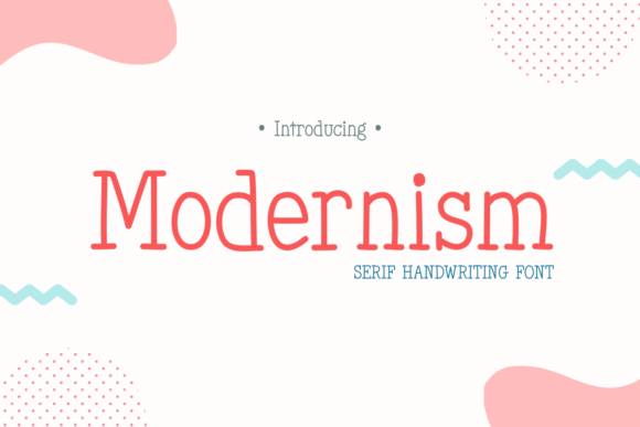 Modernism Font - Featured Image