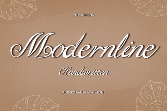 Modernline Font - Featured Image