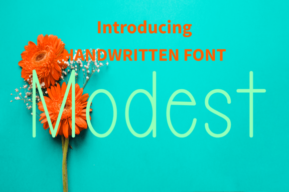 Modest Font - Featured Image
