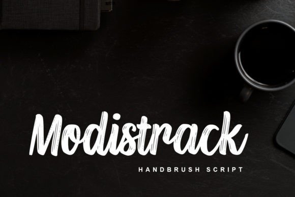 Modistrack Font - Featured Image