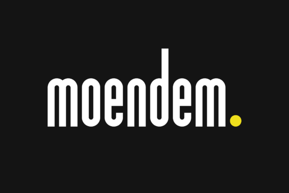 Moendem Font - Featured Image