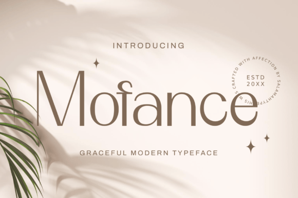 Mofance Font - Featured Image