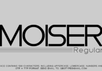 Moiser Font - Featured Image