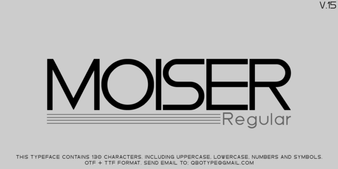 Moiser Font - Featured Image