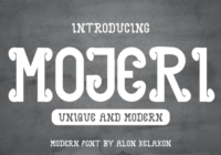 Mojeri Font - Featured Image