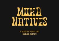 Moka Natives Font - Featured Image