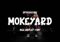 Mokeyard Font - Featured Image