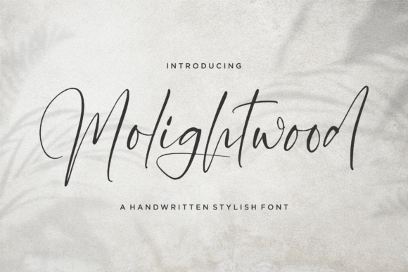 Molighwood Font - Featured Image