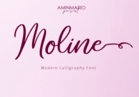 Moline Font - Featured Image