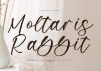 Moltaris Rabbit Font - Featured Image