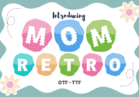 Mom Retro Font - Featured Image