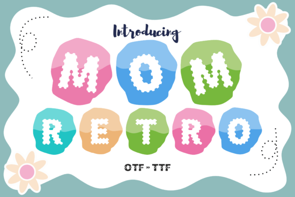 Mom Retro Font - Featured Image