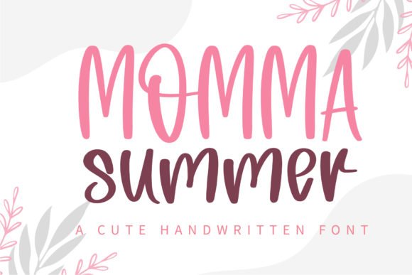 Momma Summer Font - Featured Image