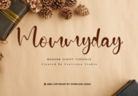 Mommyday Font - Featured Image