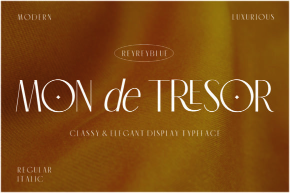 Mon De Tresor Font - Featured Image