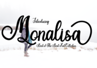 Monalisa Font - Featured Image