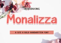 Monalizza Font - Featured Image