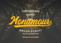 Monamour Font - Featured Image