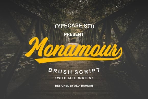 Monamour Font - Featured Image