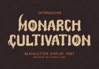 Monarch Cultivation Font - Featured Image