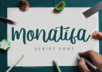Monatifa Font - Featured Image