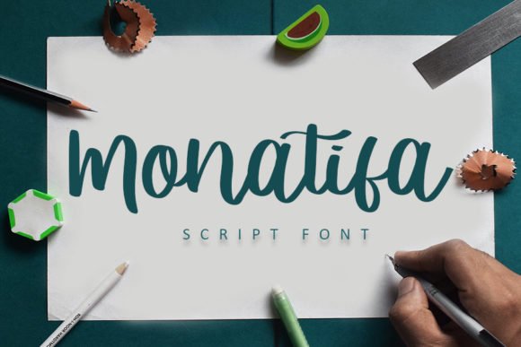 Monatifa Font - Featured Image