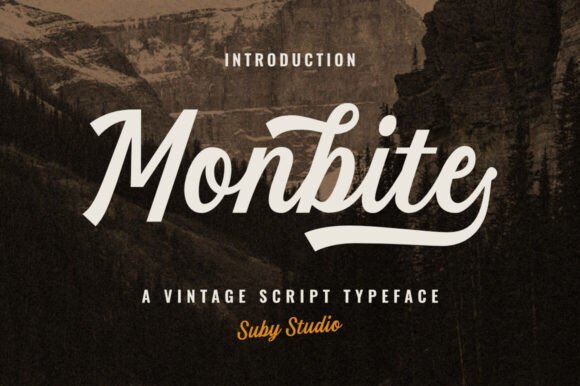 Monbite Font - Featured Image