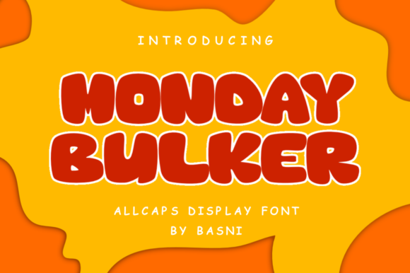 Monday Bulkers Font - Featured Image