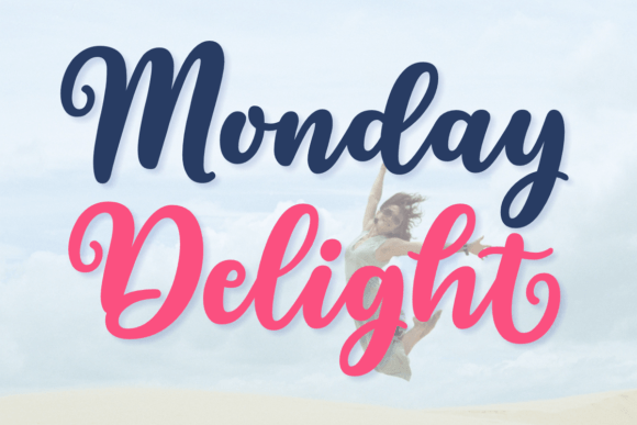 Monday Delight Font - Featured Image
