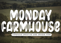 Monday Farmhouse Font - Featured Image