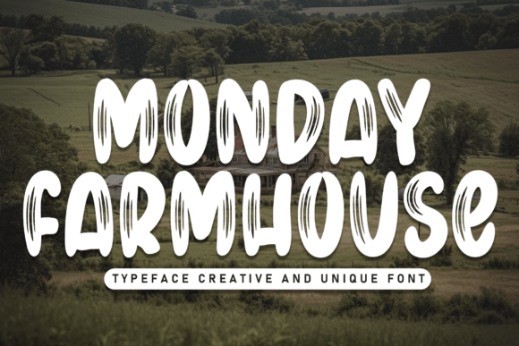 Monday Farmhouse Font - Featured Image